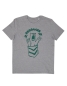 Preview: päfjes - Bärta Brüllbärin - päfjes Fair Wear Männer Bio T-Shirt - Grau/Grün